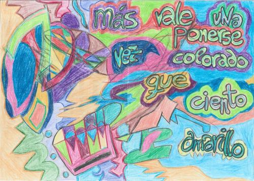 010-mas vale ponerse una vez colorado